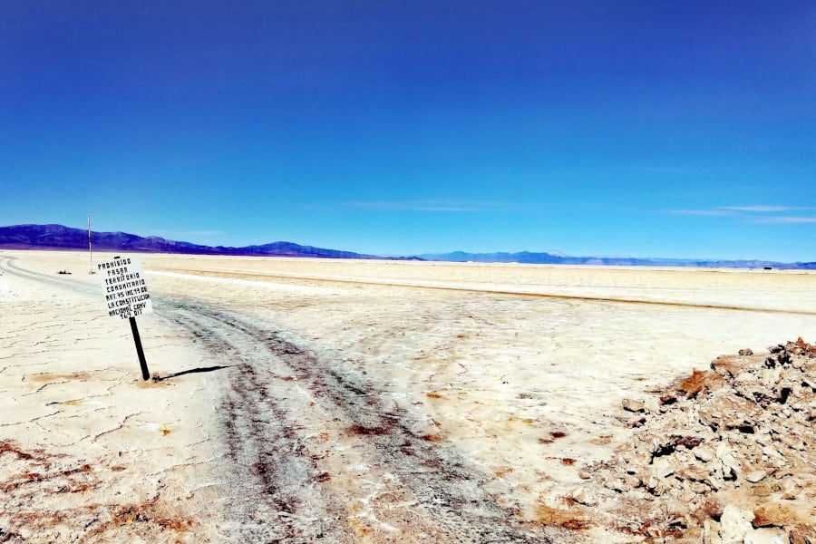 Atacama de Carro: Vista Salinas Grandes no trecho entre Purmamarca e San Pedro de Atacama