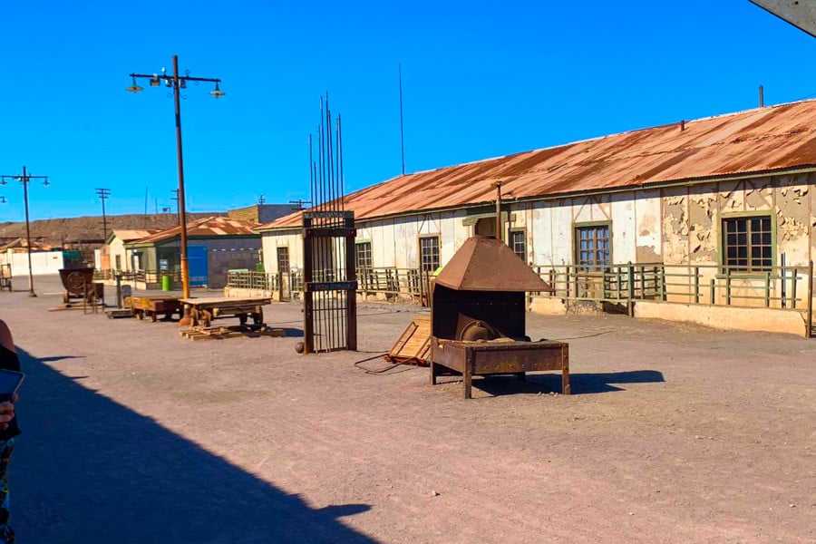 Atacama de carro - balneário de iquique e humberstone - Rua Principal Humberstone