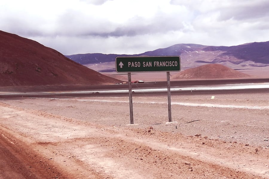 Atacama de carro - Paso San Francisco - Fronteira Chile Argentina